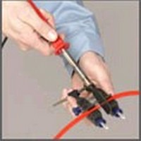 Schluter - QUADEC - Profilé de bordure carré - plastique PVC gris classique 3/8